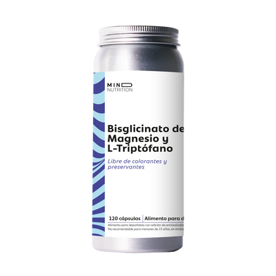 🌙 Bisglicinato de Magnesio + L-Triptófano