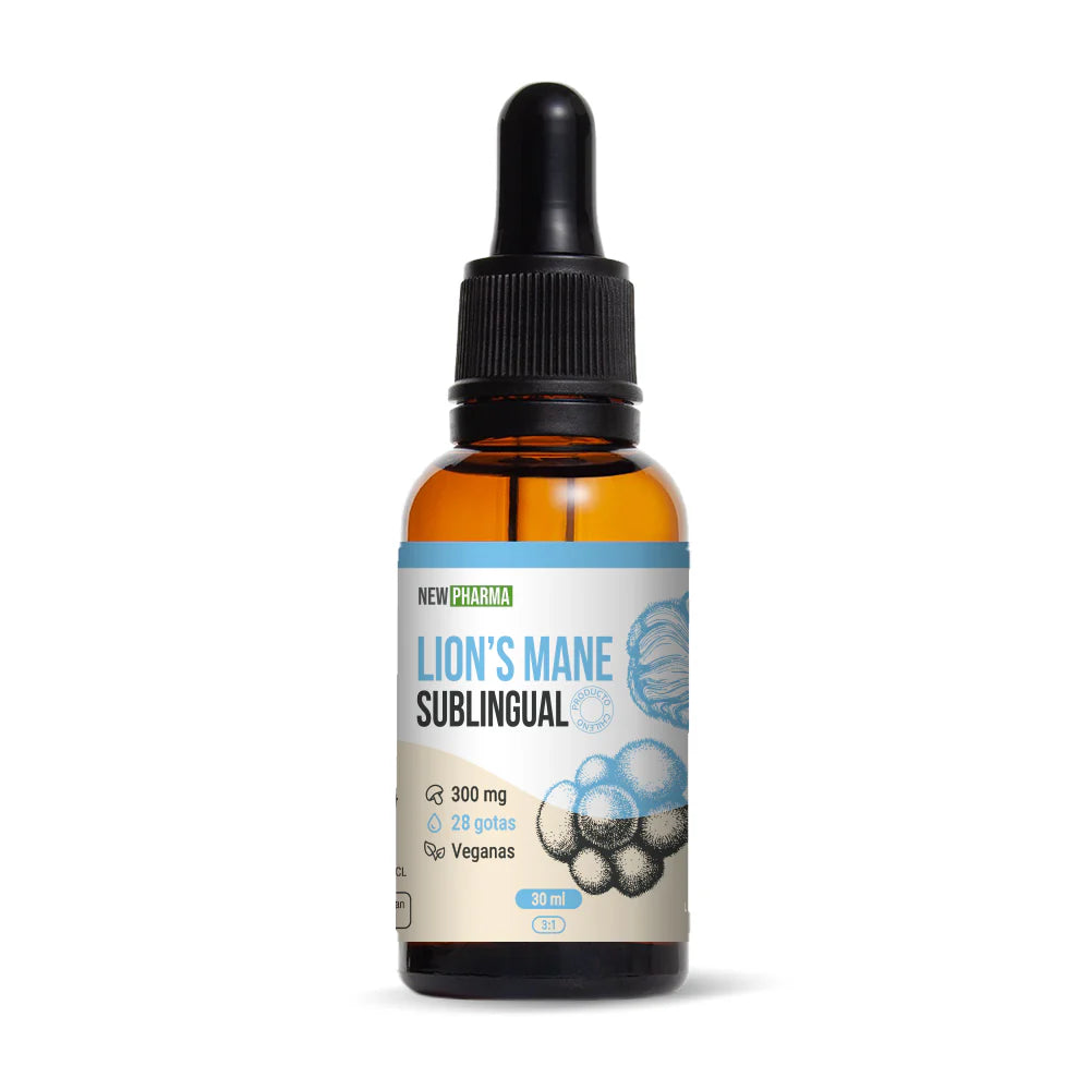 🧠 Melena de León Sublingual – Enfoque y claridad en cada gota