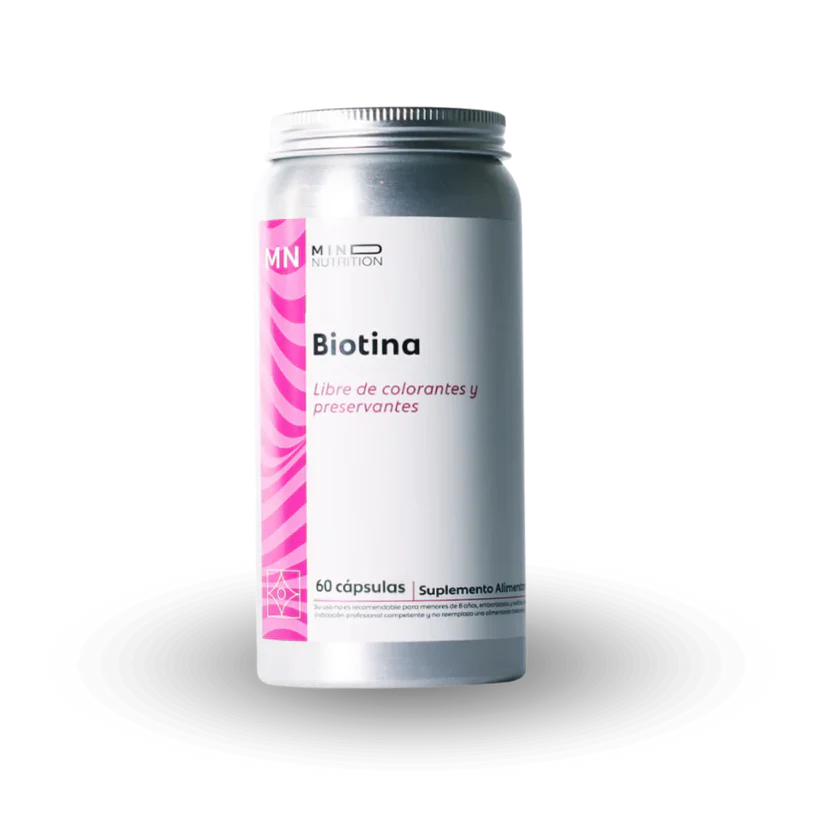 ✨ Biotina – 60 cápsulas